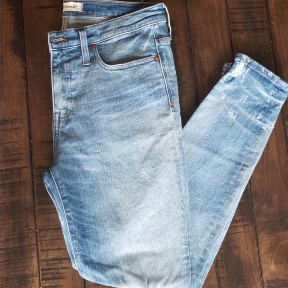 Madewell 9” High Rise Skinny Jeans
